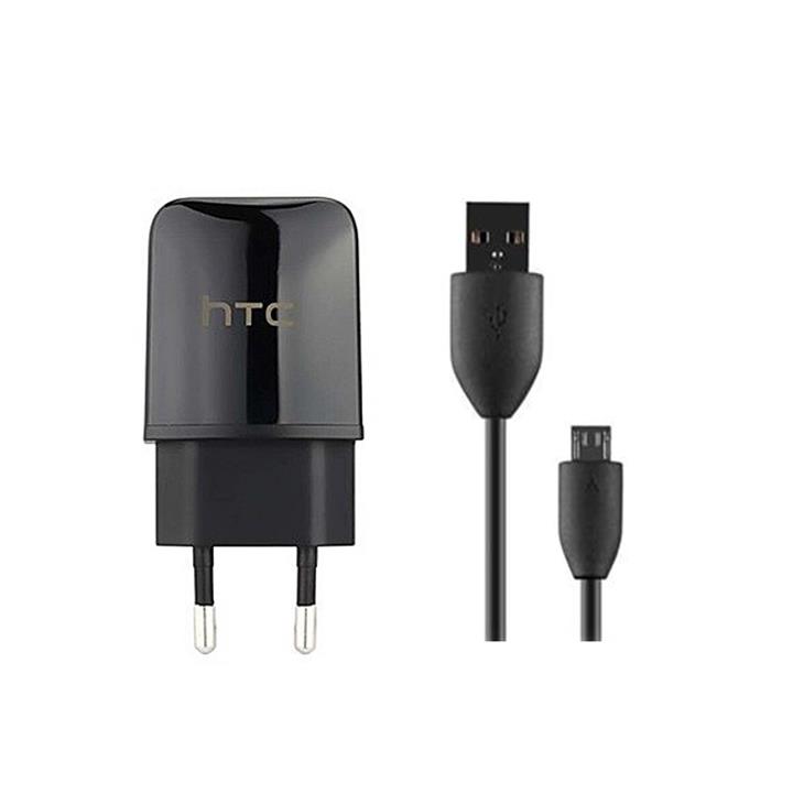 شارژر دیواری اچ تی سی مدل TC P900-EU همراه با کابل HTC TC P900-EU Wall Charger With Cable